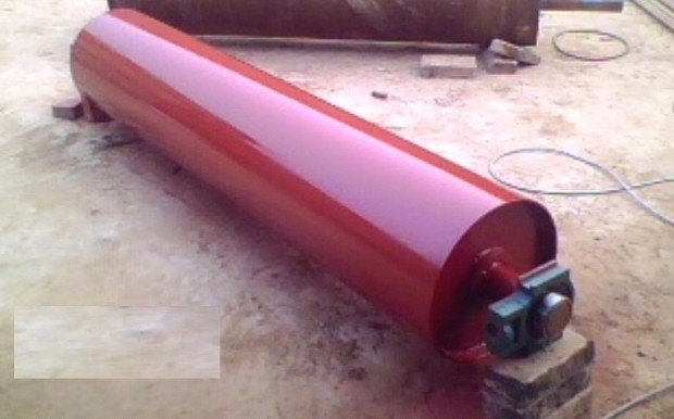 Power-roller-drive-belt-conveyor-idler-roller-bend-pulley